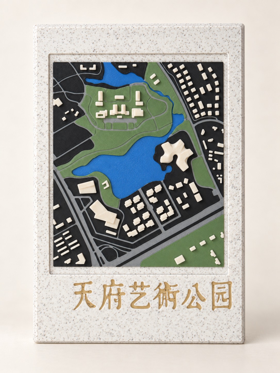 天府艺术公园 · 正面产品图